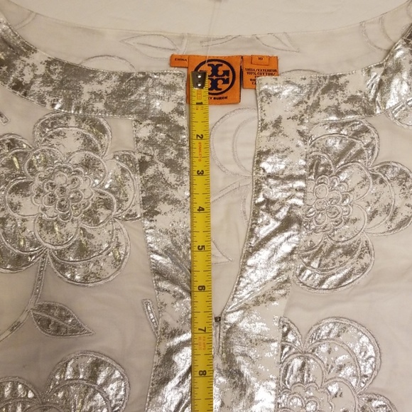 Tory Burch metallic blouse - Picture 6 of 8